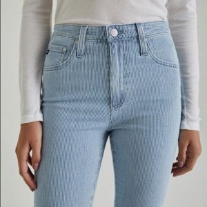 AG Isabelle Side Panel High Rise Jeans